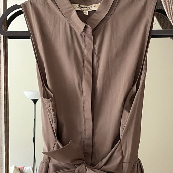 Elizabeth Klein Light Brown Beyond Vintage Dress - Picture 4 of 4